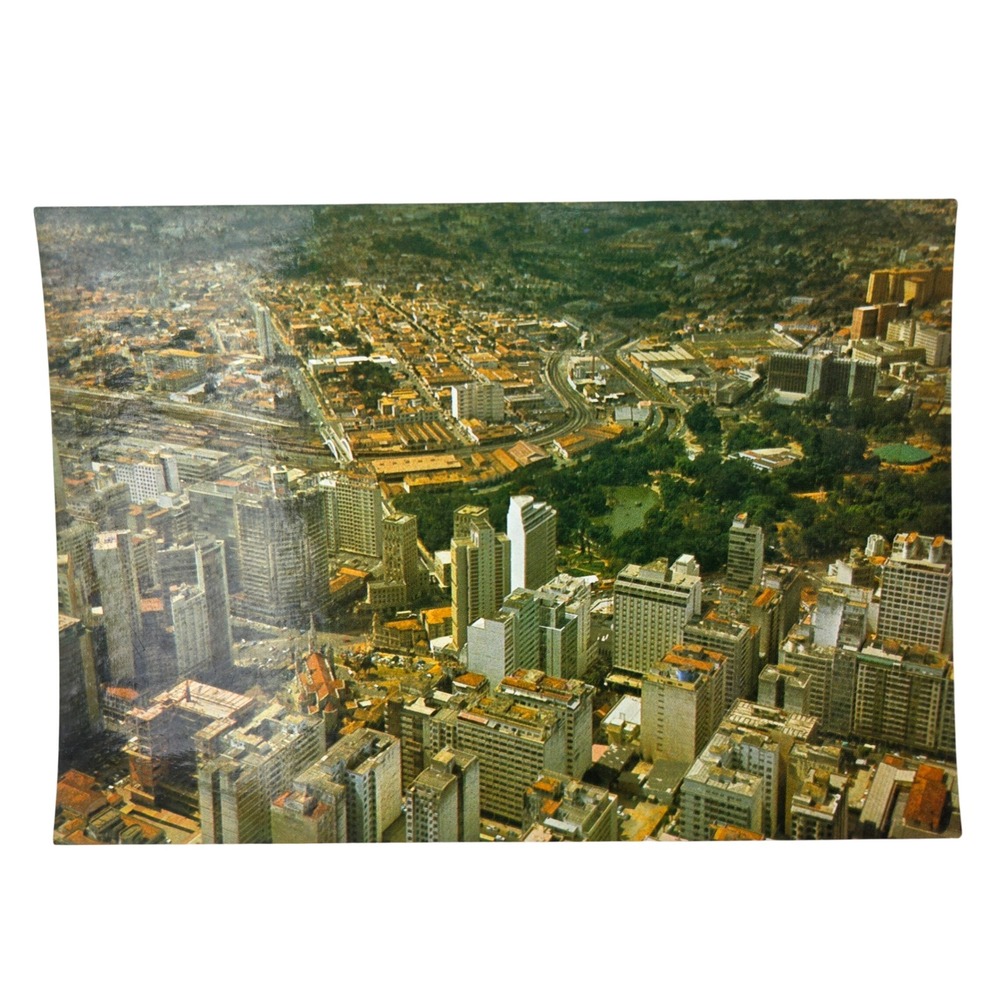 Brasil Turistico 67 Belo Horizonte MG Aerial View Postcard Mercator
